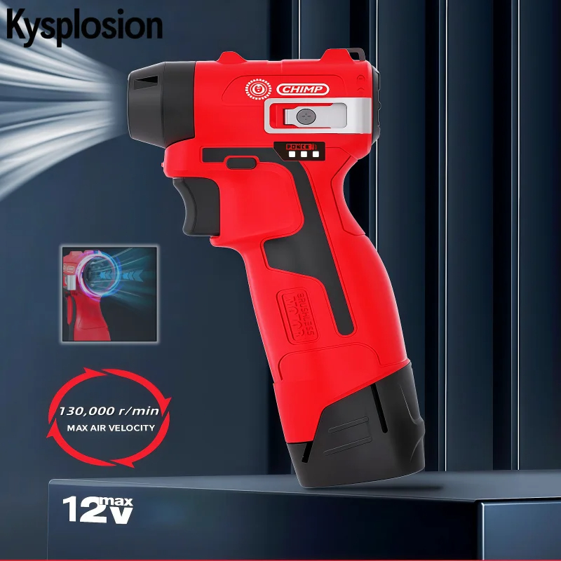 Milwaukee Drill M12 Fuel - Mini soplador de aire sin escobillas,