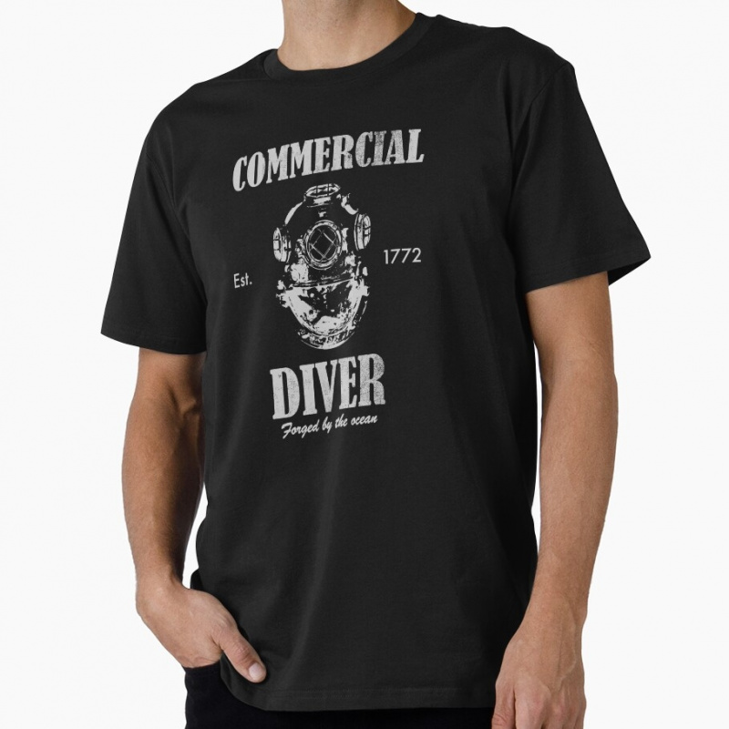 Commercial Printing And Graphics - Camiseta de regalo vintage de Commercial