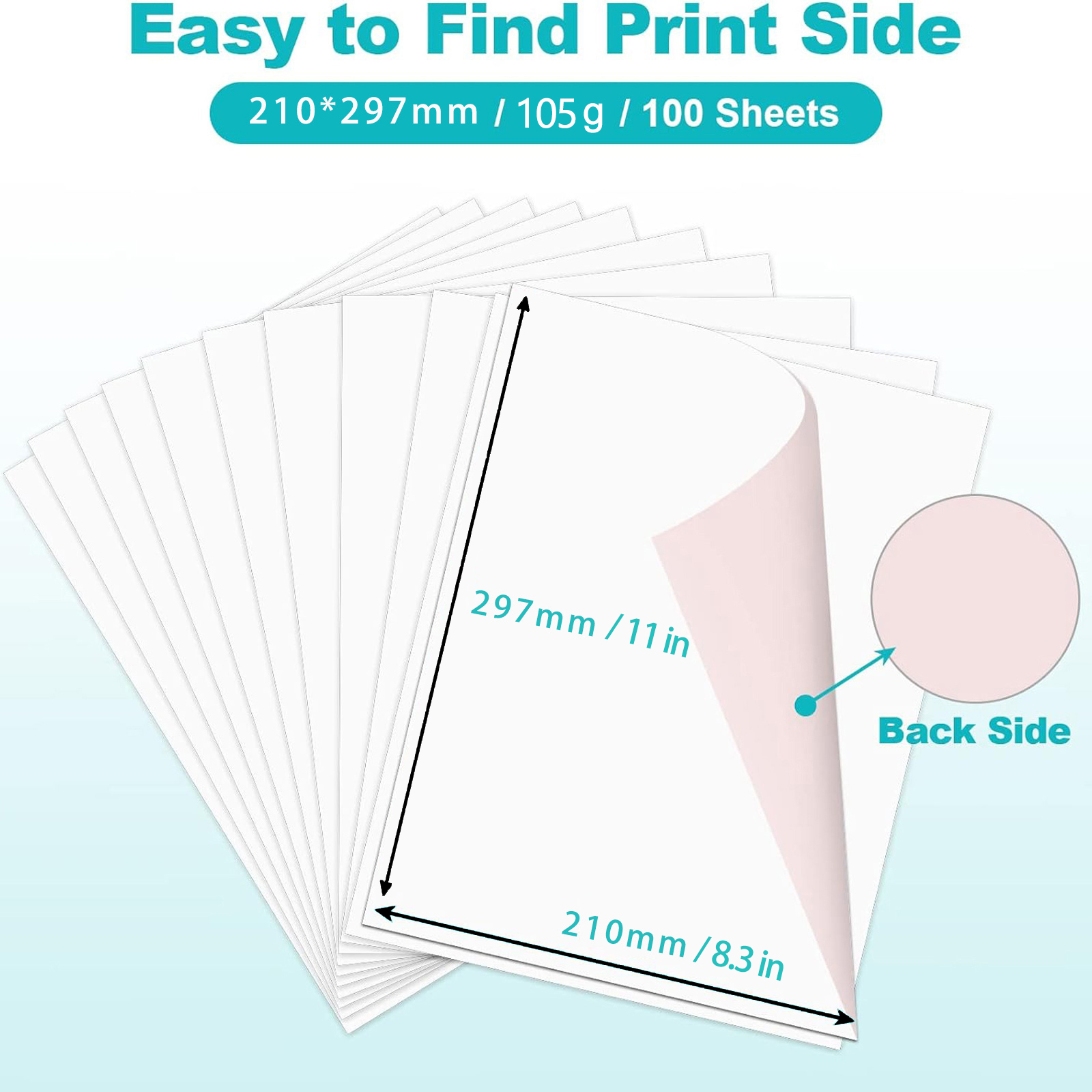 100 Hojas de Papel de Sublimac - Commercial Fabric Printing Machine reseña y precio