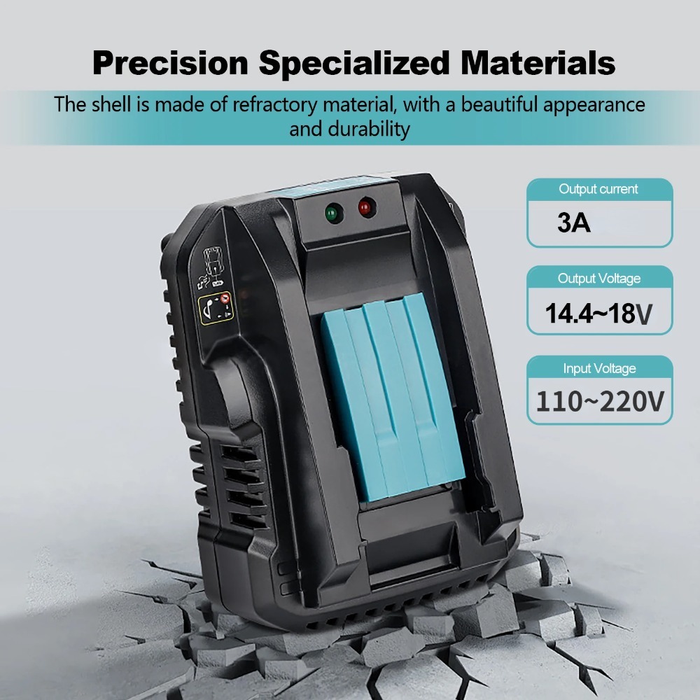 Cargador de batería de iones d - Makita Drill Hp1640 reseña y precio