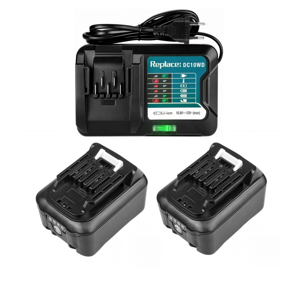 Batería de iones de litio reca - Makita Drill Hp1640 reseña y precio