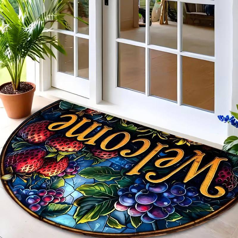 Alfombra redonda de entrada co - Commercial Printing And Graphics reseña y precio