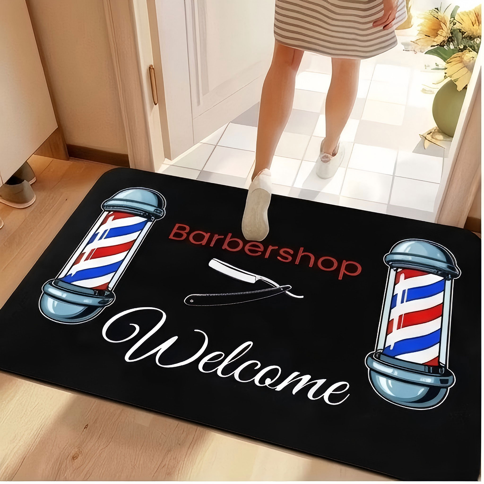 Alfombra de bienvenida con grá - Commercial Printing And Graphics reseña y precio